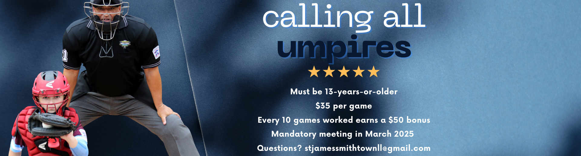 Calling All Umpires!